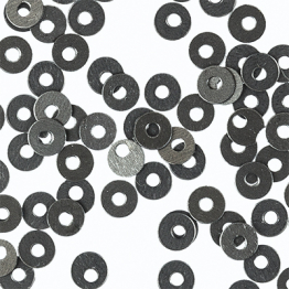 Пайетки круглые матовые 3мм (серый темный) 10гр ZF-10 №05