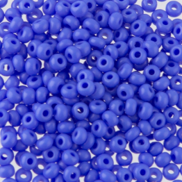 Бисер чешский PRECIOSA 6/0 (50гр) синий керамика 33040