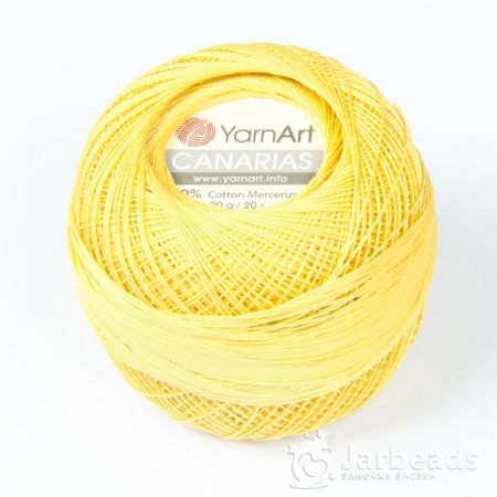 Пряжа Canarias YarnArt 20гр желтый 6347