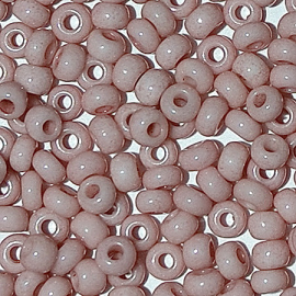 Бисер чешский PRECIOSA 10/0 (50гр) 1сорт розовый керамика пастель 03194