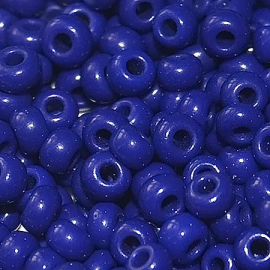 Бисер чешский PRECIOSA 10/0 (50гр) 1сорт синий темный керамика 33070