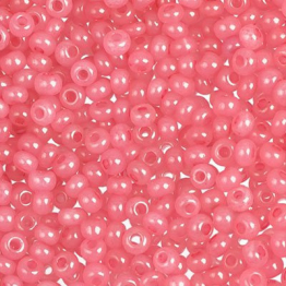 Бисер чешский PRECIOSA 10/0 (50гр) 1сорт розовый брусничный воск 02193
