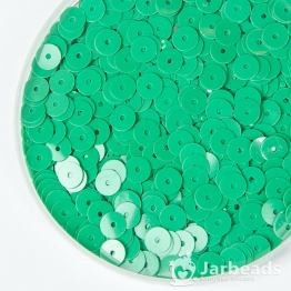 Пайетки круглые перламутр 6мм (зеленый) 10гр ZF-25 №029