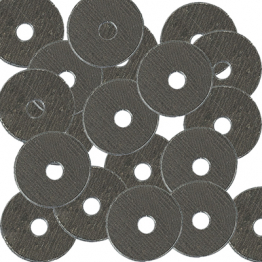 Пайетки круглые матовые 6мм (серый темный) 10гр ZF-26 №005
