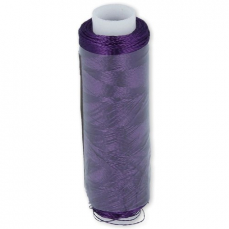 Нитки Вискоза для вышивки и кистей 183м фиолетовый темный арт3122
