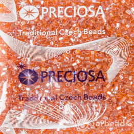 Рубка PRECIOSA 10/0 50гр оранжевый с блеском 96000