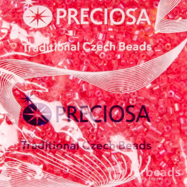 Рубка PRECIOSA 10/0 50гр малиновый прозрачный 96050