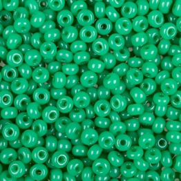 Бисер чешский PRECIOSA 6/0 (50гр) зеленый керамика 52240